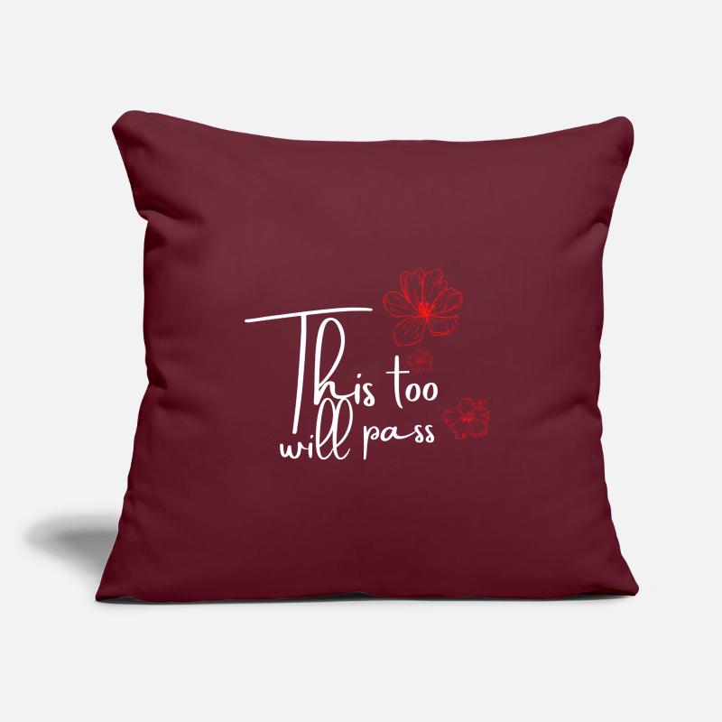 This Too Will Pass – Sufi Weisheit Sofakissenbezug 45 x 45 cm