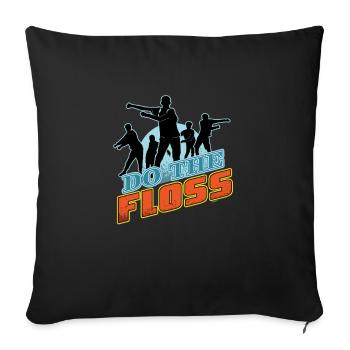 Trends Exercise Movement Flossing Dancing Gift Do - Housse de coussin décorative 45 x 45 cm - noir - Devant
