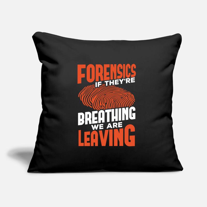 Forensiker Forensik DNA Polizei Blut Geschenk Sofakissenbezug 45 x 45 cm