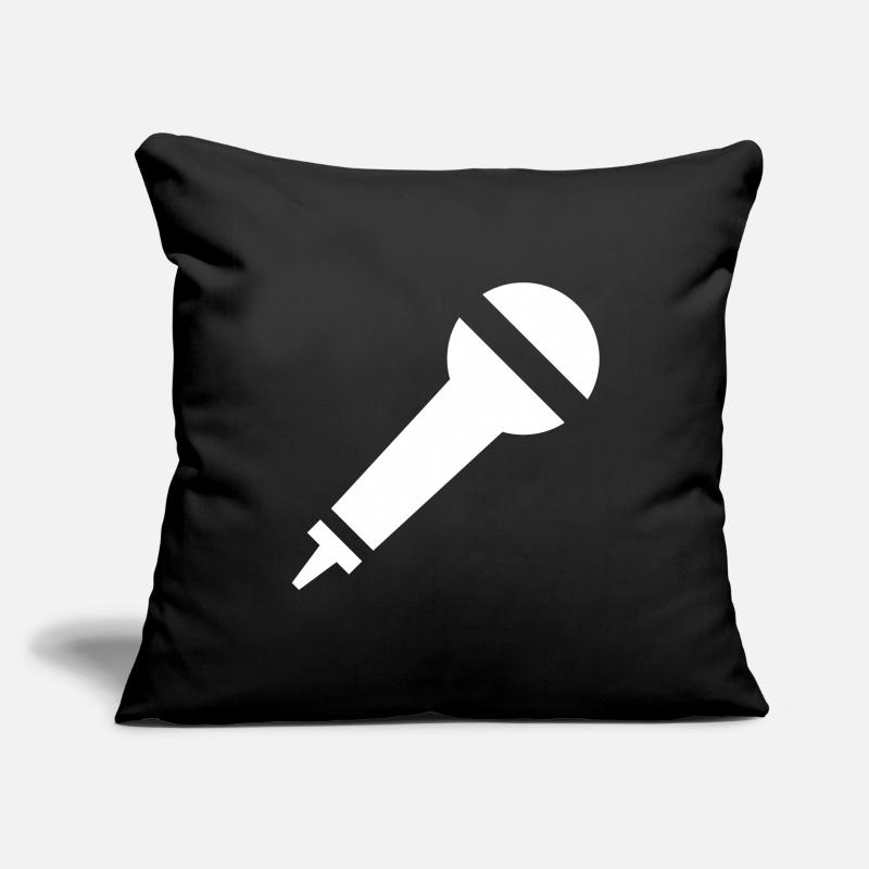 Microphone Sofa pillowcase 17,3'' x 17,3'' (45 x 45 cm)