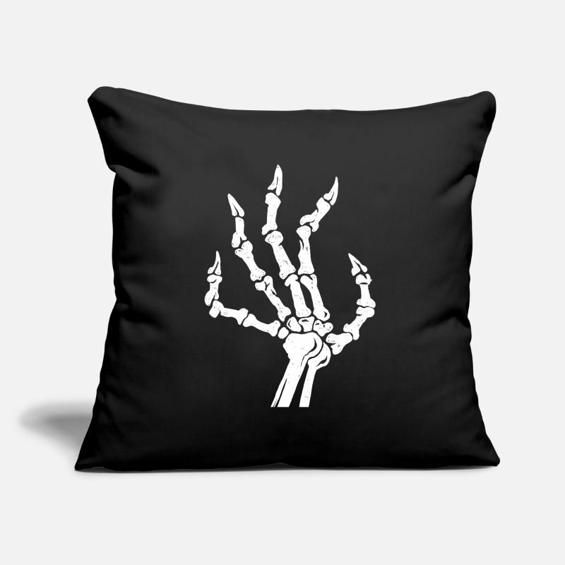 Cimetière tombe zombie tombe halloween Housse de coussin décorative 45 x 45 cm