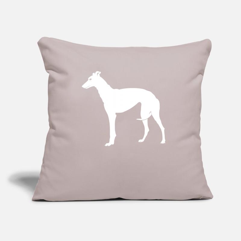 Greyhound Windhund Sofakissenbezug 45 x 45 cm