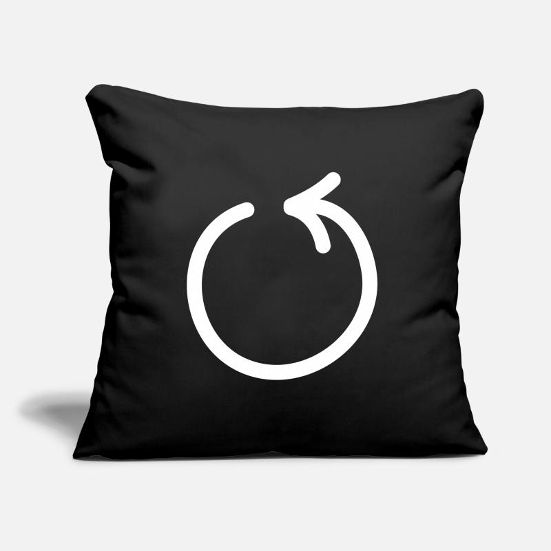 Flèche de cercle Housse de coussin décorative 45 x 45 cm