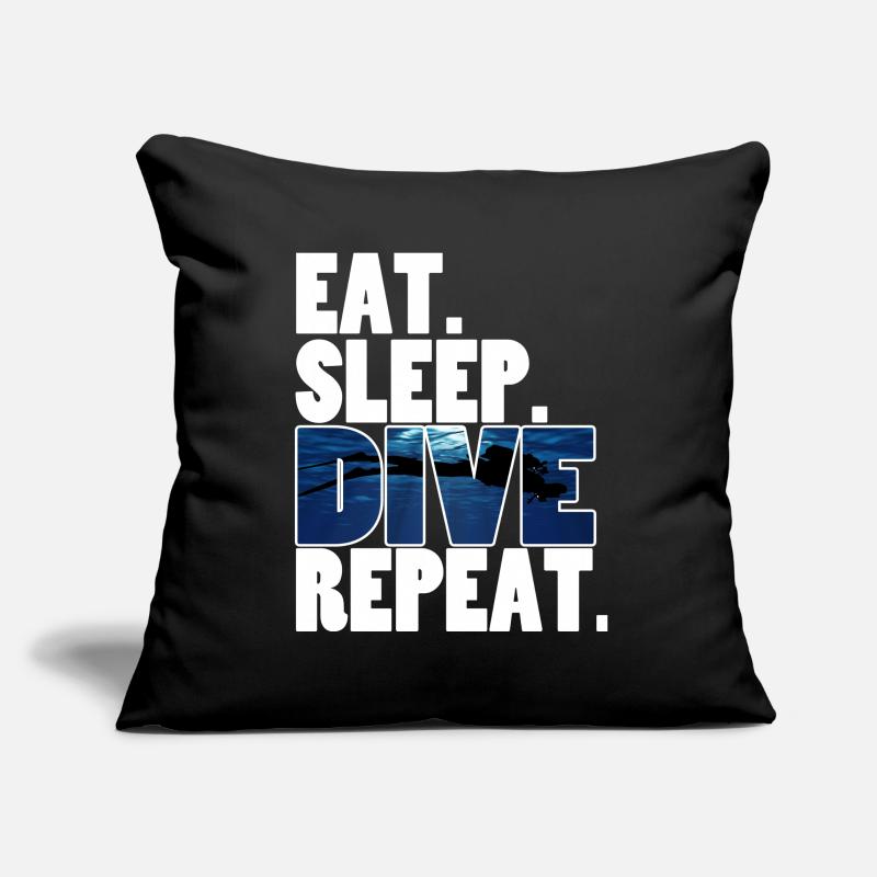 Dive, Diver Housse de coussin décorative 45 x 45 cm