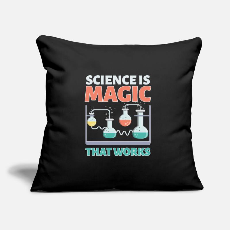 Science Is Magic Science Nerd Sofa pillowcase 17,3'' x 17,3'' (45 x 45 cm)