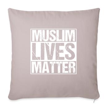 Muslim Allah Islam Mosque Hajj Islamic Reigion - Sofa pillowcase 17,3'' x 17,3'' (45 x 45 cm) - light taupe - Front
