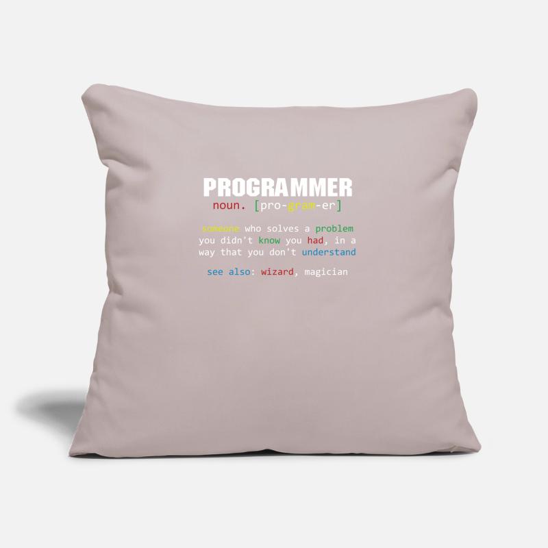 Programmierer Definition Codierer Programmiercodierung Sofakissenbezug 45 x 45 cm