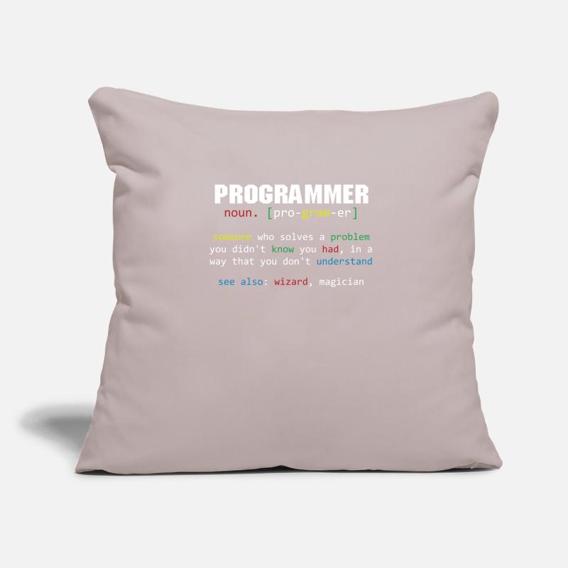 Programmierer Definition Codierer Programmiercodierung Sofakissenbezug 45 x 45 cm