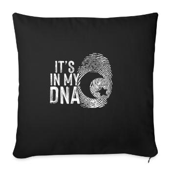 Islam In My DNA Muslim Allah Islamic Hajj Gift - Sofa pillowcase 17,3'' x 17,3'' (45 x 45 cm) - black - Front