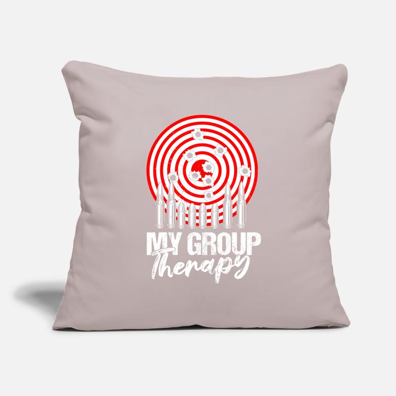 Weapons Lover Ammunition, Shooting Range Sofa pillowcase 17,3'' x 17,3'' (45 x 45 cm)