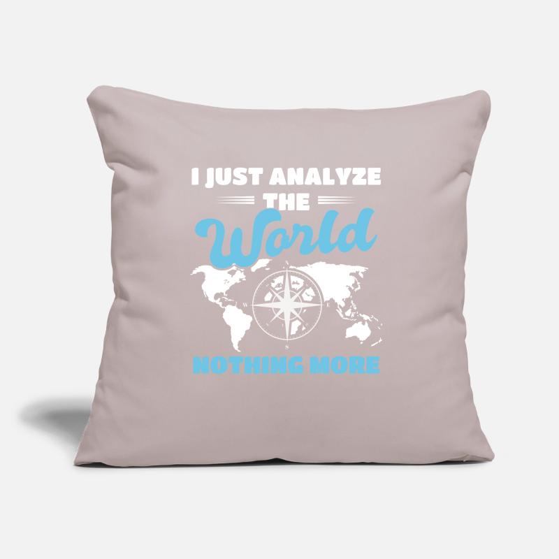 Map Map Plan Cartography Sofa pillowcase 17,3'' x 17,3'' (45 x 45 cm)