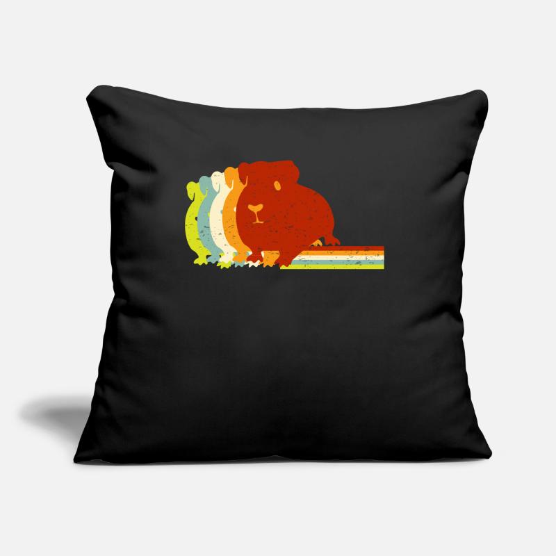 Cochon d’Inde, cochon d’Inde Housse de coussin décorative 45 x 45 cm