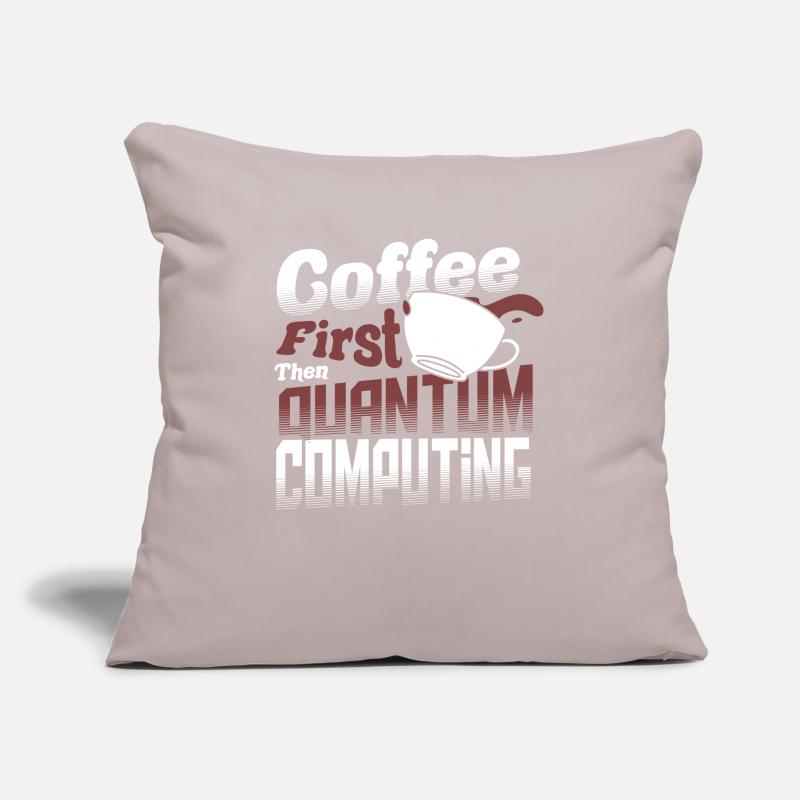 Quantum Computer Science Sofa pillowcase 17,3'' x 17,3'' (45 x 45 cm)