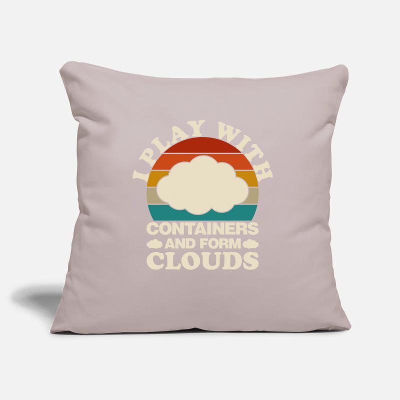 Cloud Computing Informatik Tech Sofakissenbezug 45 x 45 cm