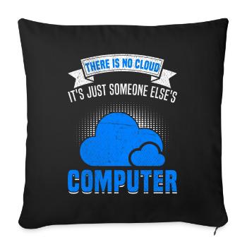 Cloud Computing Informatik Programmierung Dev - Sofakissenbezug 45 x 45 cm - Schwarz - Vorne