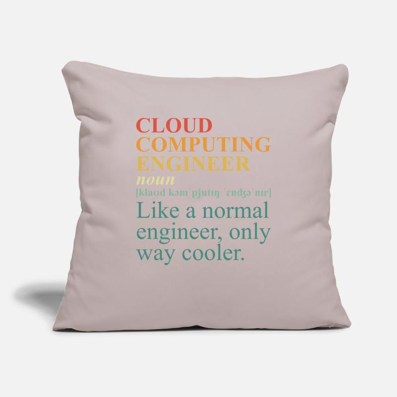 Cloud Computing Engineer Definition Retro Computer Sofakissenbezug 45 x 45 cm
