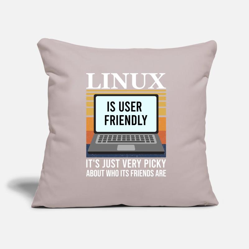 Linux Programmierung Cloud Computing Sofakissenbezug 45 x 45 cm
