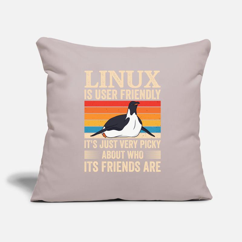 Linux Programmierung Cloud Computing Sofakissenbezug 45 x 45 cm