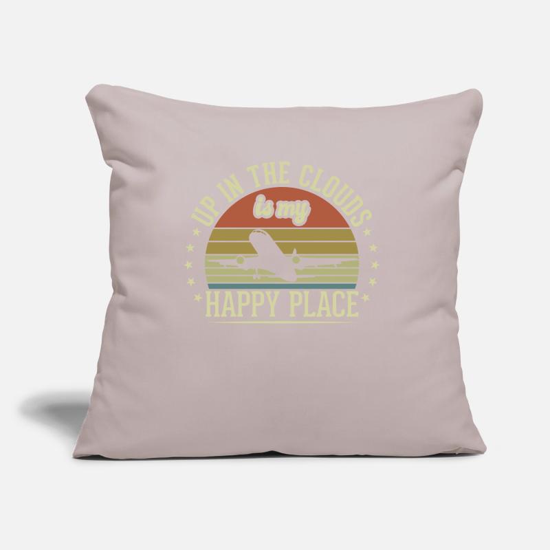 Berufspilot Flugschein Fluglizenz Pilot Sofakissenbezug 45 x 45 cm