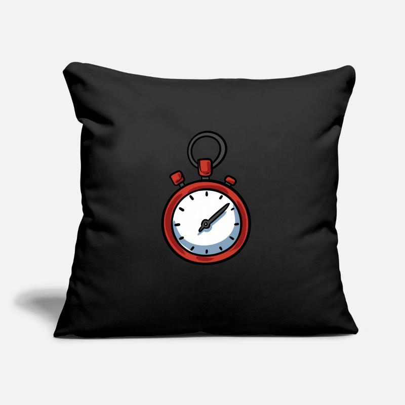 Clock Stopwatch Sofa pillowcase 17,3'' x 17,3'' (45 x 45 cm)