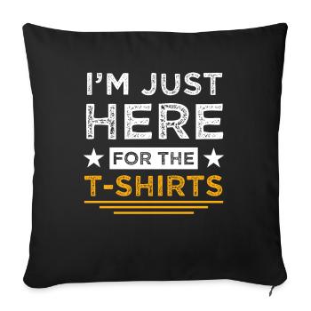 Marathon Tournoi Athlétisme Athlètes - Housse de coussin décorative 45 x 45 cm - noir - Devant