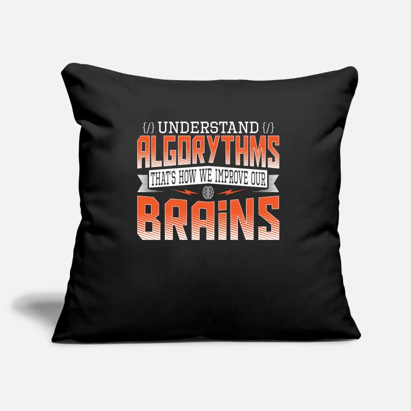 Hacking Programming Coder Developer Housse de coussin décorative 45 x 45 cm