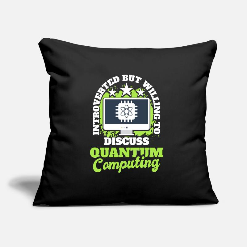 Quantum Computer Quantum Mechanics Sofa pillowcase 17,3'' x 17,3'' (45 x 45 cm)