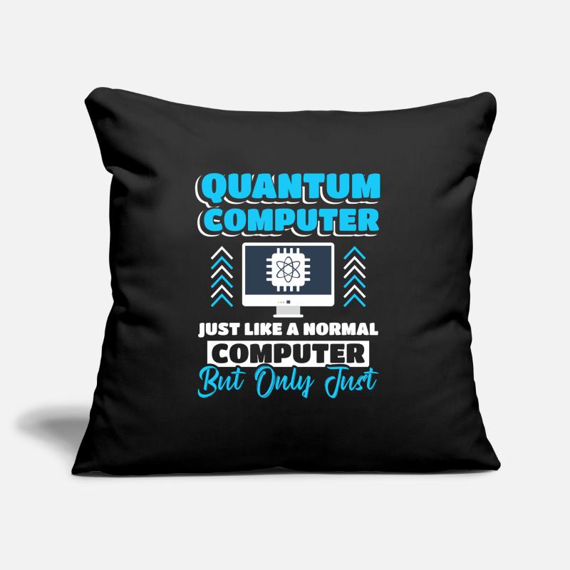 Quantencomputer Quantum Computing Sofakissenbezug 45 x 45 cm