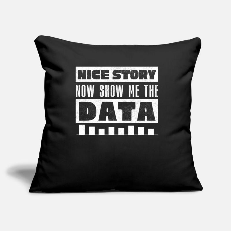 Data Analyst, Data Engineer Sofa pillowcase 17,3'' x 17,3'' (45 x 45 cm)