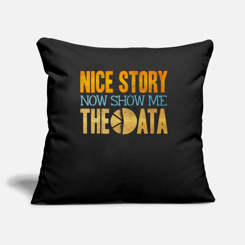 Data Analyst, Data Engineer Sofa pillowcase 17,3'' x 17,3'' (45 x 45 cm)