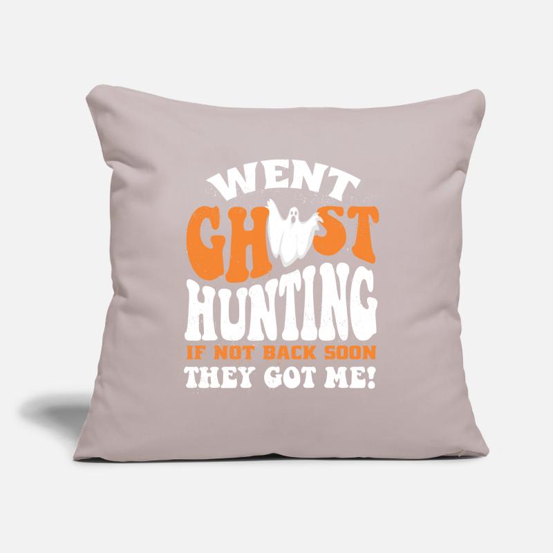 Ghost Hunter, EMF meter, thermal camera Sofa pillowcase 17,3'' x 17,3'' (45 x 45 cm)