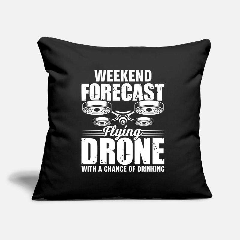 Drones, drones, drones volants Housse de coussin décorative 45 x 45 cm