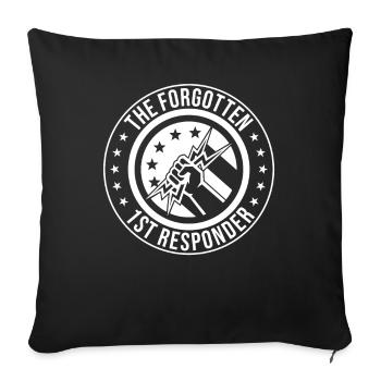 High Voltage Electrician Power Grid - Sofa pillowcase 17,3'' x 17,3'' (45 x 45 cm) - black - Front