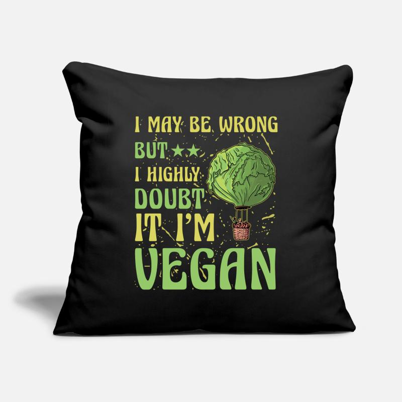 I may be wrong but I highly doubt it I'm Vegan Sofakissenbezug 45 x 45 cm