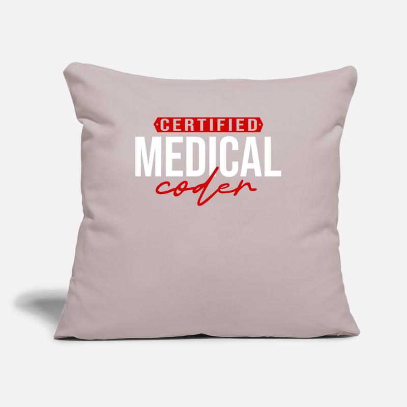 Medical Encoder Medical Programmer Sofa pillowcase 17,3'' x 17,3'' (45 x 45 cm)