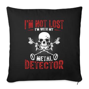 Medical Encoder Medical Programmer - Sofa pillowcase 17,3'' x 17,3'' (45 x 45 cm) - black - Front