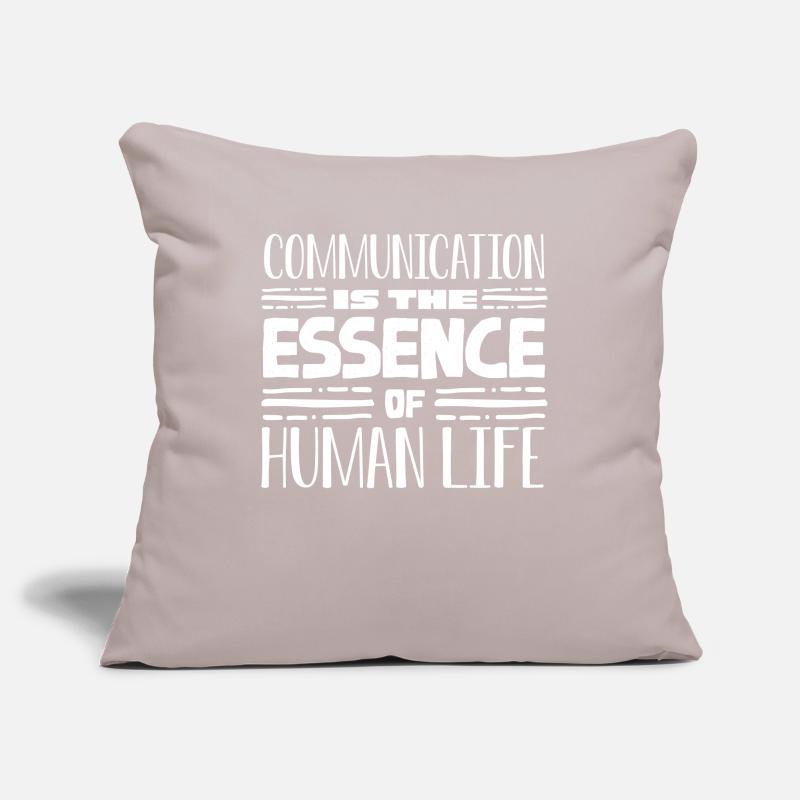 Speech-language pathology, speech-language pathologist Sofa pillowcase 17,3'' x 17,3'' (45 x 45 cm)