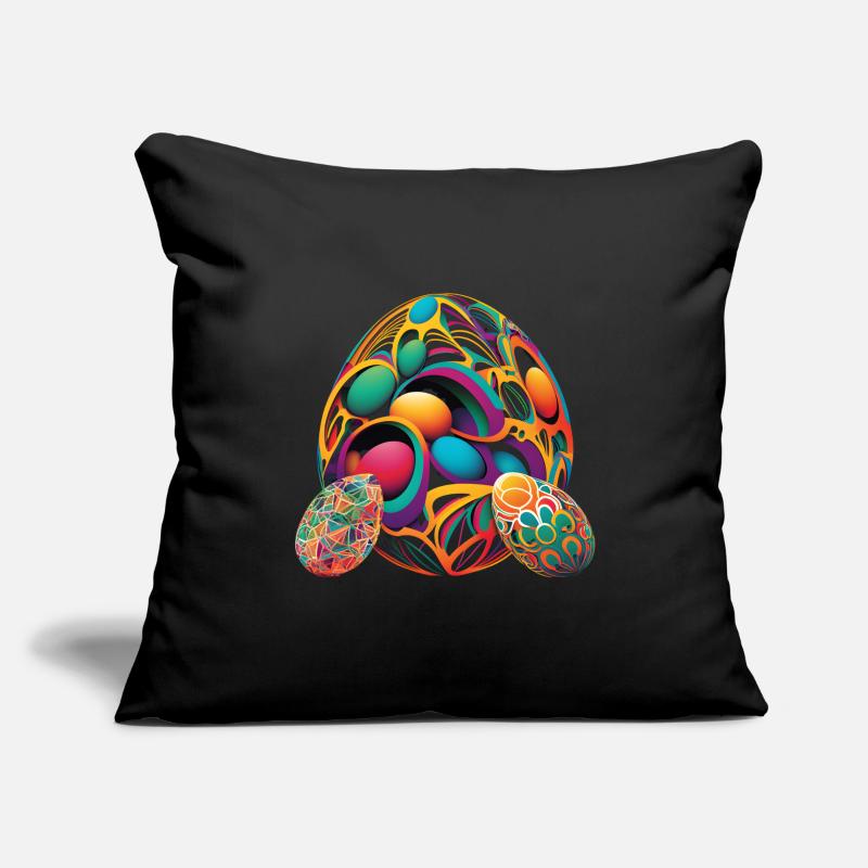An Abstract Interpretation Of Awesome Easter Eggs Sofa pillowcase 17,3'' x 17,3'' (45 x 45 cm)
