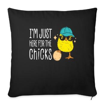 Baby Boy Outfit Easter - Sofa pillowcase 17,3'' x 17,3'' (45 x 45 cm) - black - Front