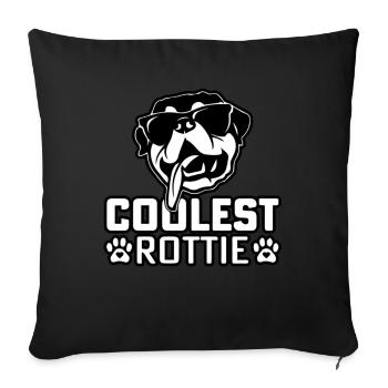 Pourrir le plus cool - Housse de coussin décorative 45 x 45 cm - noir - Devant