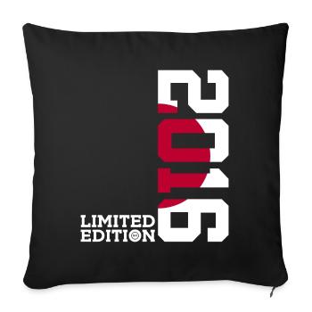 LIMITED EDITION 2016 JAPAN 10TH BIRTHDAY - Sofa pillowcase 17,3'' x 17,3'' (45 x 45 cm) - black - Front