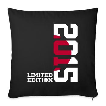 LIMITED EDITION 2015 JAPAN 11TH BIRTHDAY - Sofa pillowcase 17,3'' x 17,3'' (45 x 45 cm) - black - Front