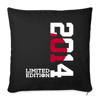 LIMITED EDITION 2014 JAPAN 12TH BIRTHDAY - Sofa pillowcase 17,3'' x 17,3'' (45 x 45 cm) - black - Front