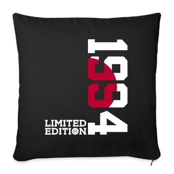 LIMITED EDITION 1994 JAPAN 32ND BIRTHDAY - Sofa pillowcase 17,3'' x 17,3'' (45 x 45 cm) - black - Front