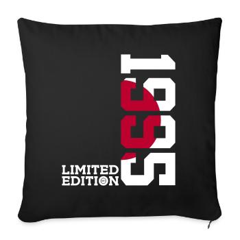 LIMITED EDITION 1995 JAPAN 31ST BIRTHDAY - Sofa pillowcase 17,3'' x 17,3'' (45 x 45 cm) - black - Front