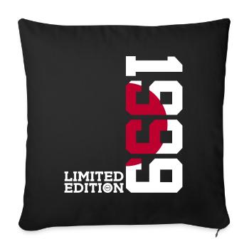 ÉDITION LIMITÉE 1999 JAPAN 27E ANNIVERSAIRE - Housse de coussin décorative 45 x 45 cm - noir - Devant