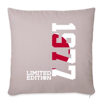 LIMITED EDITION 1977 JAPAN 49TH BIRTHDAY - Sofa pillowcase 17,3'' x 17,3'' (45 x 45 cm) - light taupe - Front
