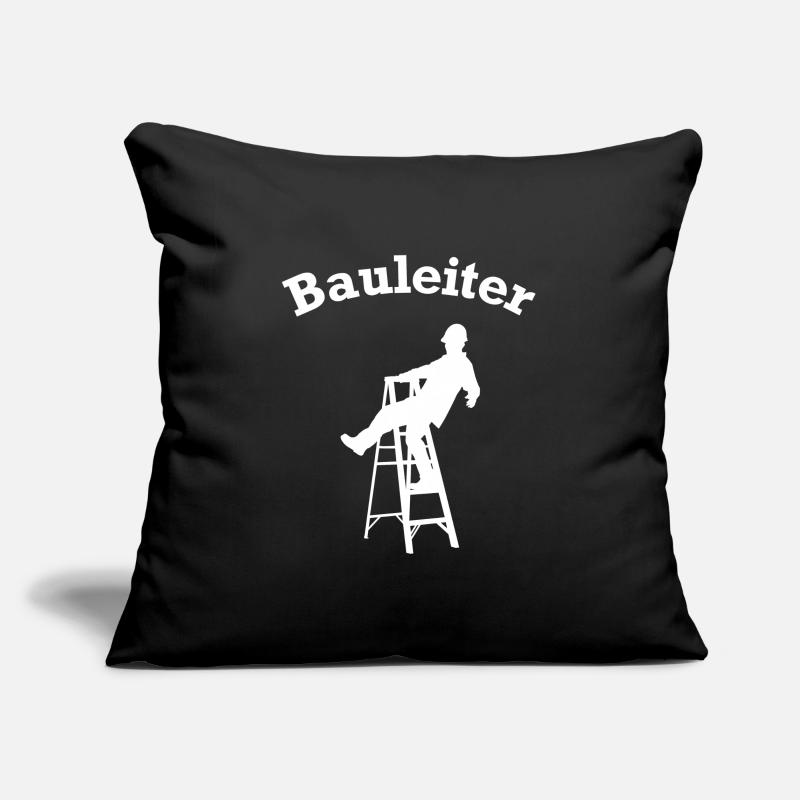 Site Manager Stepladder Construction Site Construction Site Manager Sofa pillowcase 17,3'' x 17,3'' (45 x 45 cm)