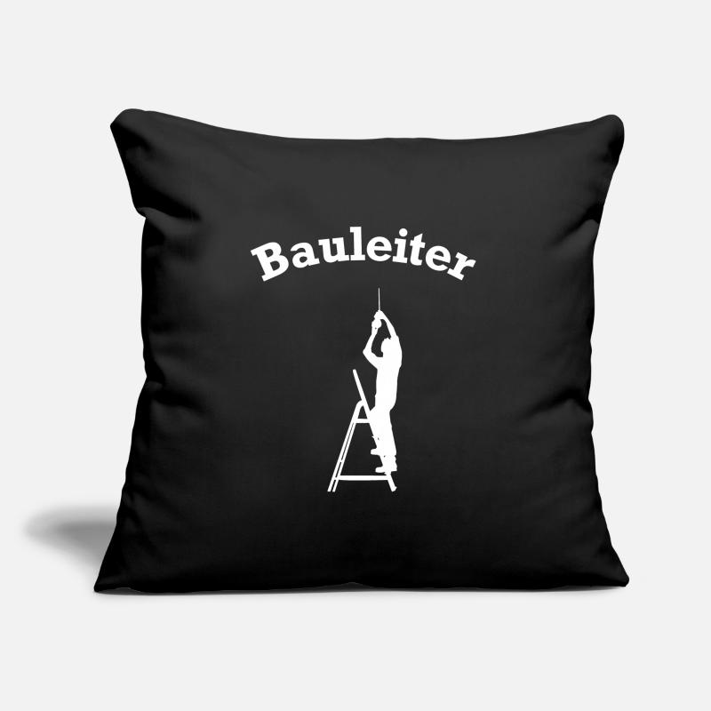 Funny Construction Manager Construction Site Accessories Construction Site Sofa pillowcase 17,3'' x 17,3'' (45 x 45 cm)