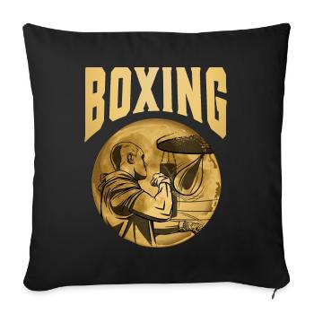 Boxen - Sofakissenbezug 45 x 45 cm - Schwarz - Vorne